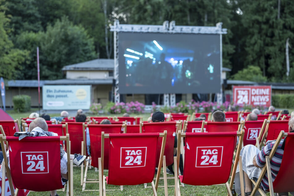 Das TAG24-Sommerkino gibt es auch in Plauen.