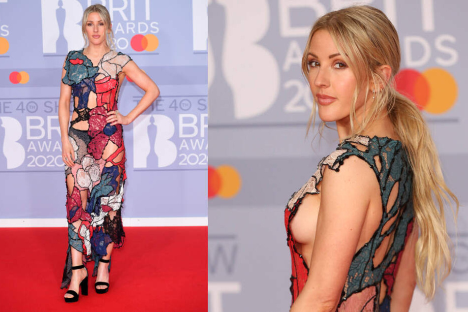 Ellie Goulding (33) hat mit diesem Fetzenkleid die volle Aufmerksamkeit bekommen.