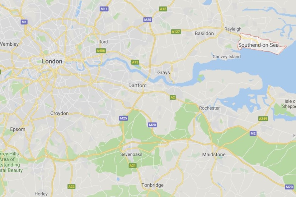 In einem Zug von London nach Southend-on-Sea ist es zu einem erschreckenden Zwischenfall gekommen.