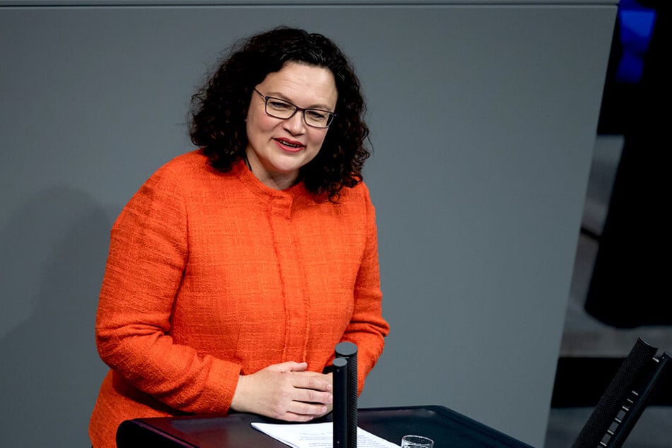 Andrea Nahles (48, SPD).