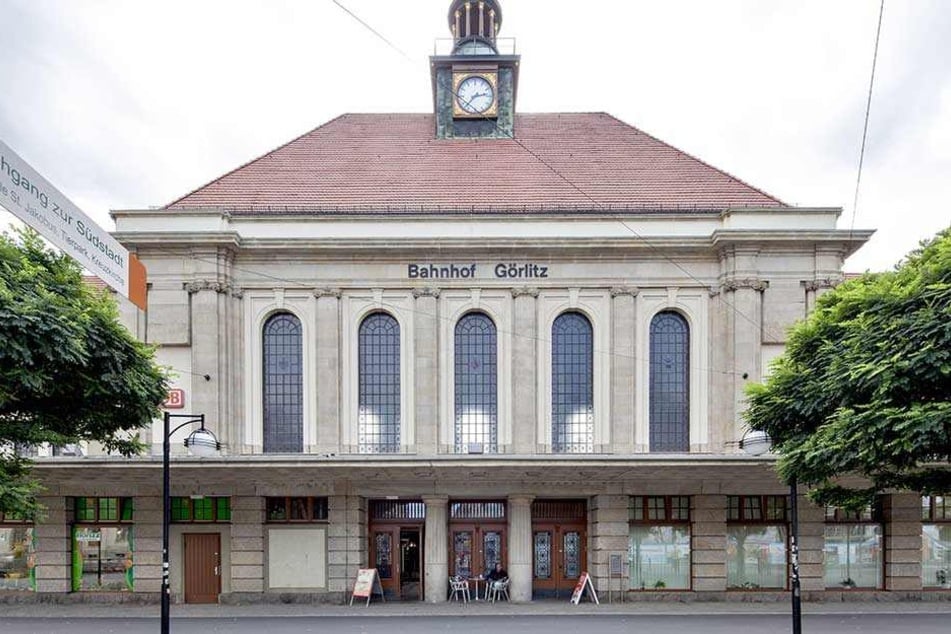 Der Bahnhof in Görlitz.