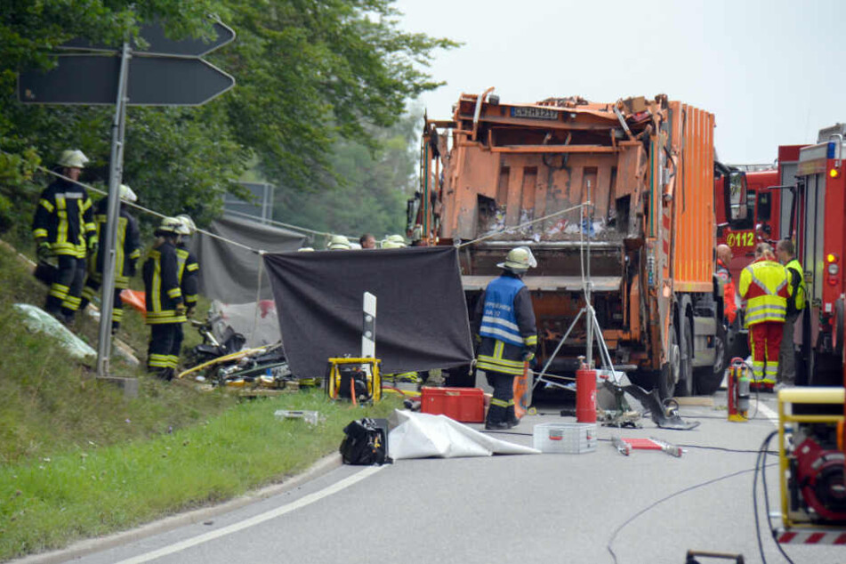 Die Unfallstelle in Nagold im August 2017.