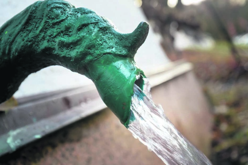 Wasser marsch! Das "Brünnel" fließt wieder.