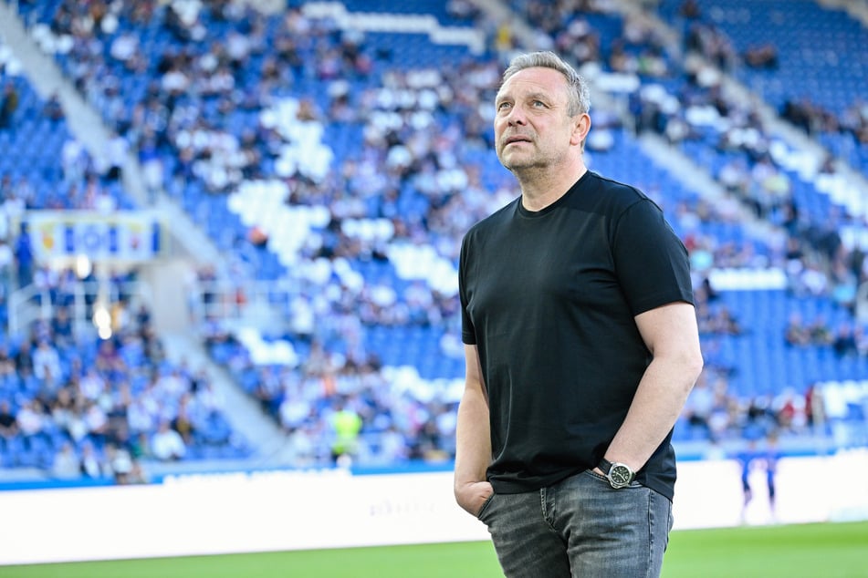 Kann André Breitenreiter (52) Hansa Rostock zurück in die 2. Liga führen? (Archivfoto)