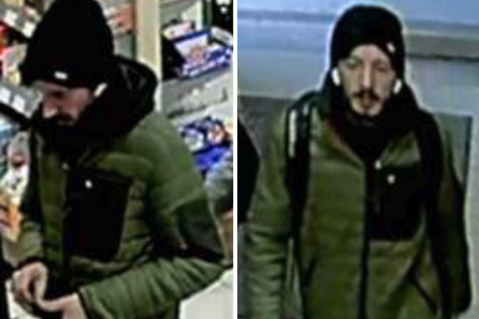 Mit diesen Fotos sucht die Polizei nach einem mutmaßlichen Dieb aus Oranienburg.