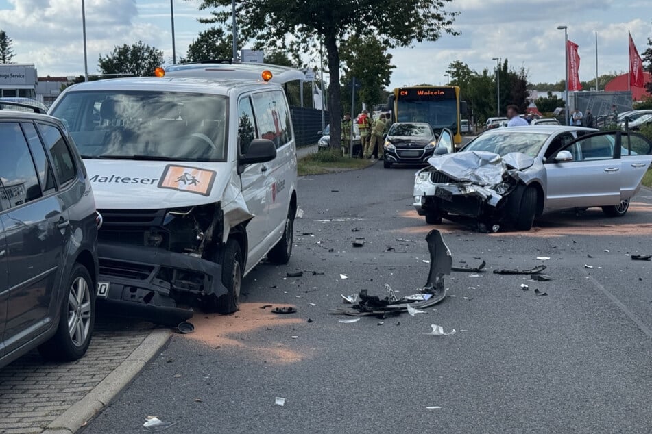 Am Einsatzort zeigte sich ein großes Schadensbild.