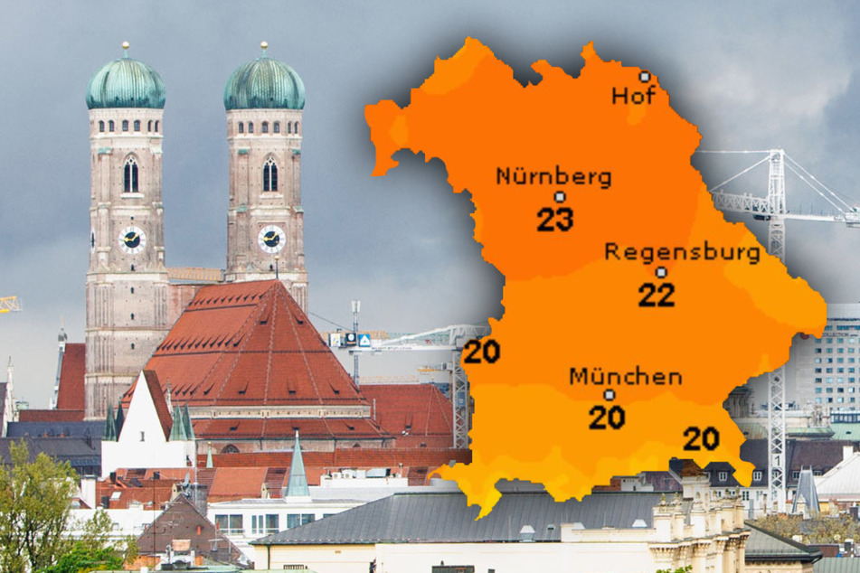 Das Wetter in München und Bayern zeigt sich in den kommenden Tagen nicht wirklich von seiner besten Seite.