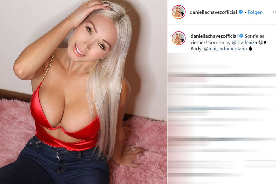 Daniella Chavez (33) macht Millionen Fans mit Fotos, wie diesem, glücklich.