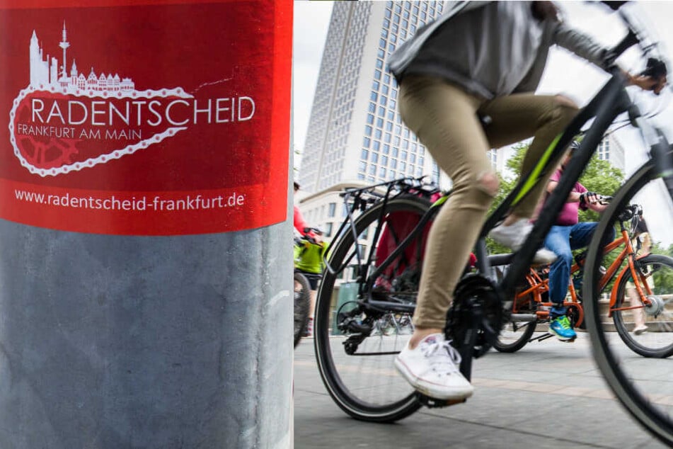 Seit dem 4. April sammelt die Initiative "Radentscheid" in Frankfurt Unterschriften.
