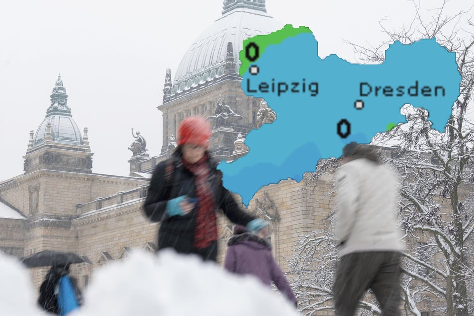 Glätte, Frost und Sturm in Sachsen: Erst wird's eisig, dann taut's!