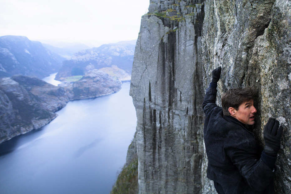 Tom Cruise ist dafür bekannt, seine Stunts selbst durchzuführen. So auch hier.