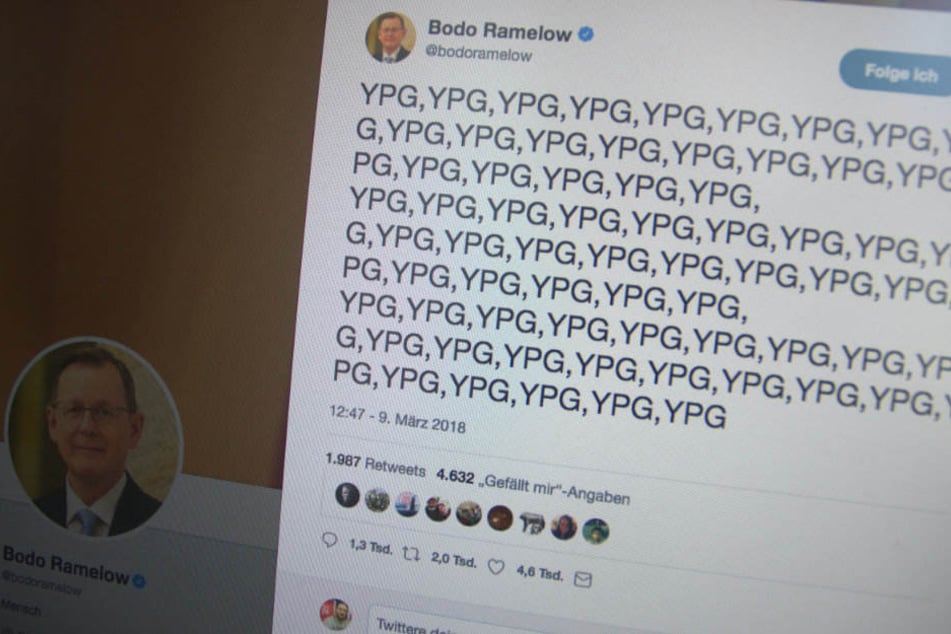 Mit diesem Tweet sorgte der Ministerpräsident von Thüringen für einen Shitstorm im Netz.