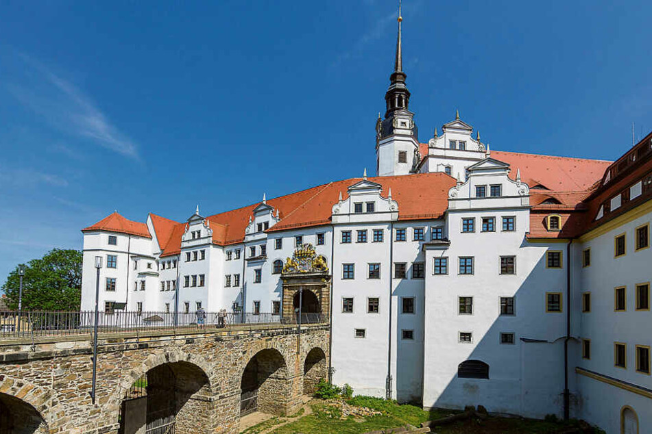 Schloss Hartenfels in Torgau beherbergt auch das Landratsamt von Nordsachsen.