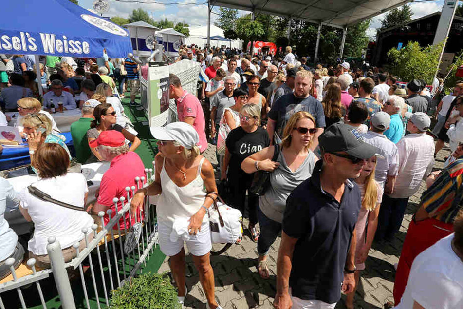 Zuschaueransturm am ersten Wochenende der 25. Gerry Weber Open.