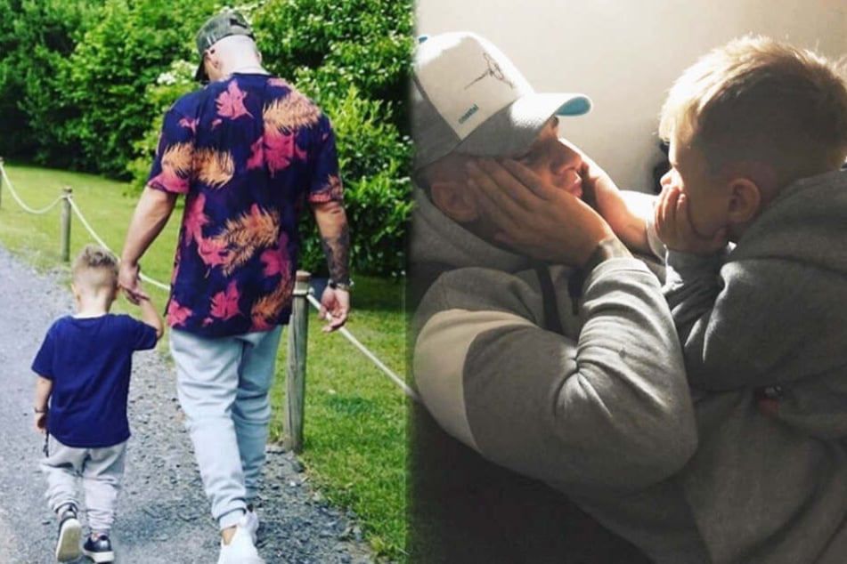 Papa Pietro stolz: Kleiner Alessio ist mit drei schon ein echter Casanova