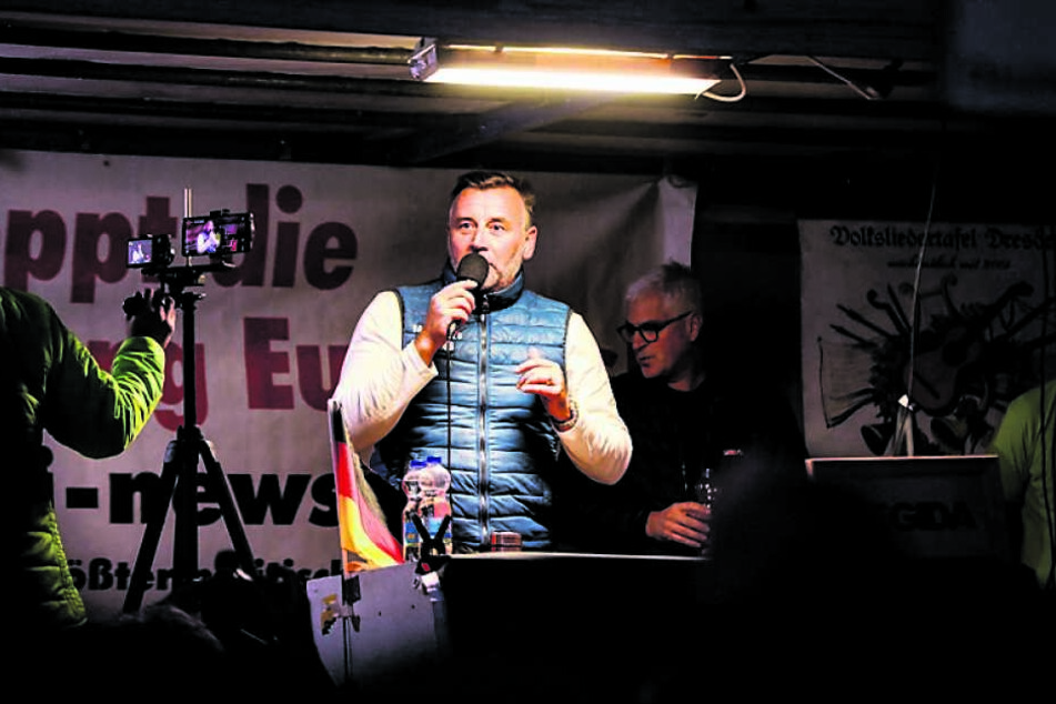 Eine Rede Lutz Bachmanns wird derzeit wegen Verdachts der Volksverhetzung geprüft.
