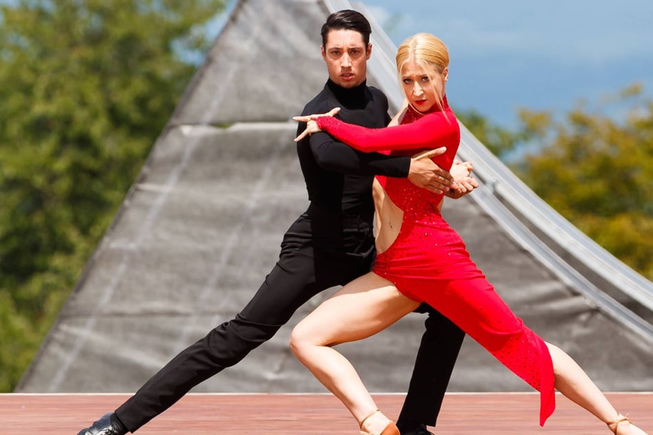 René Casselly (29) und Kathrin Menzinger (37) tanzten 2022 zum "Let's Dance"-Sieg.