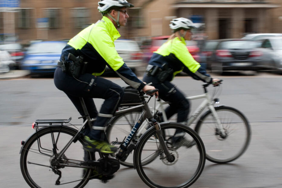 Auch die Polizei unterhält eine Fahrradstaffel.