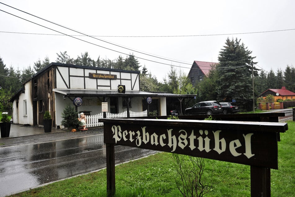 Seit etwa zehn Jahren betreibt Harald Böhme das "Perzbachstübel" in Langhennersdorf.