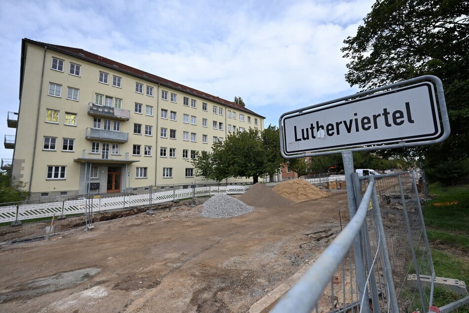 Der zweite Bauabschnitt auf der Lutherstraße zieht sich noch bis zum 30. November hin.