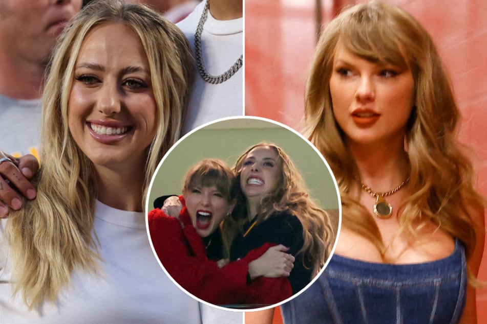 After sitting apart from each other at the last Kansas City Chiefs game, fans think Taylor Swift (r.) and Brittany Mahomes (l.)are not speaking.