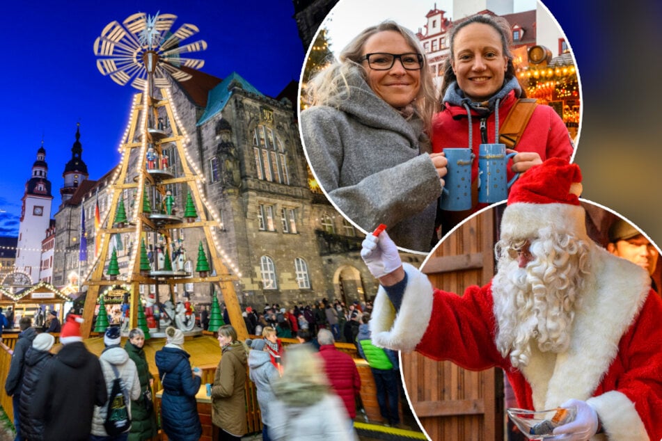 Chemnitzer Weihnachtsmarkt startet mit Lichtern, Glühwein und viel Herz