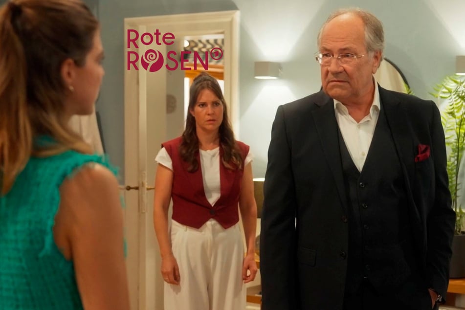 Rote Rosen: "Rote Rosen": Hans-Harald erteilt Valerie eine heftige Abfuhr