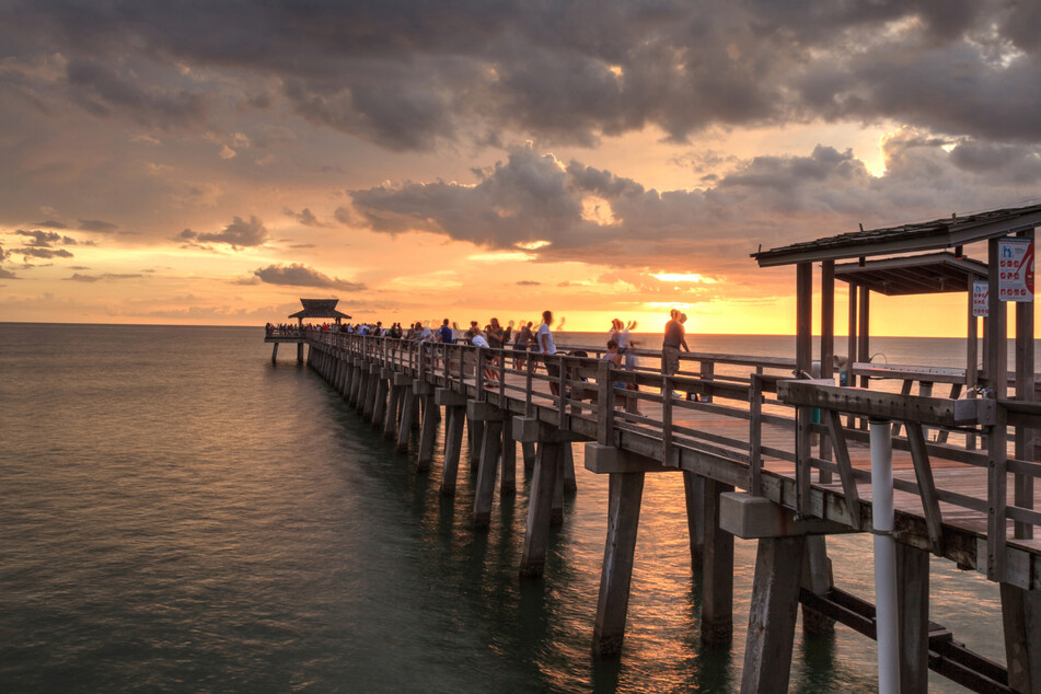 Die kuriose Szene spielte sich am Naples Pier in Florida ab. (Symbolbild)