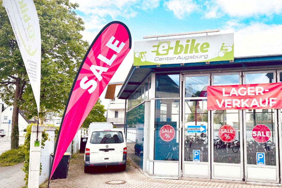 Augsburger e-Bike-Center senkt noch bis Dienstag (10.8.) massiv die Preise