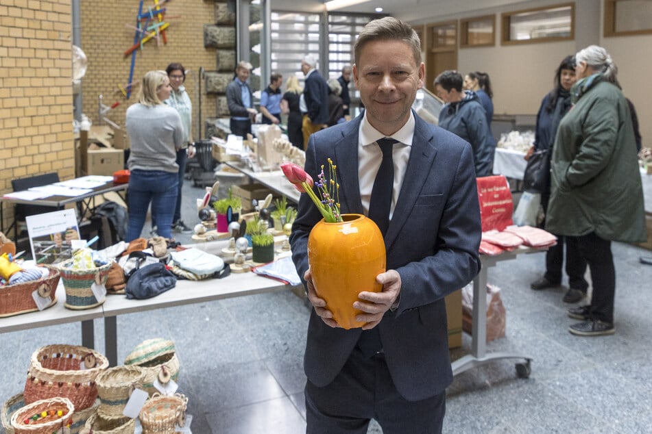 Till Pietzcker, Amts-Chef des Justizministeriums, freut sich, dass solche Veranstaltungen stattfinden.