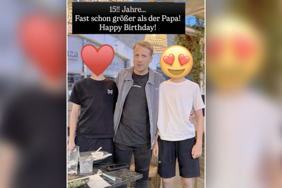 Nach wie vor zeigt Oliver Pocher (48) die Gesichter seiner Kinder nicht auf Social Media.