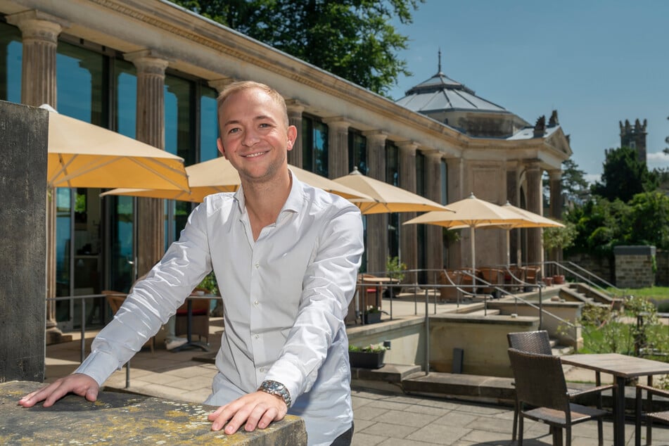 Philipp Grundmann (33) von den Lingnerterrassen.