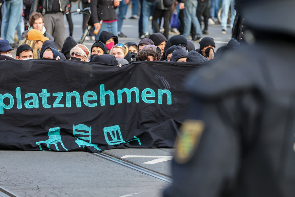 Unter anderem das Aktionsnetzwerk "Leipzig nimmt Platz" will sich der AfD-Kundgebung in den Weg stellen.