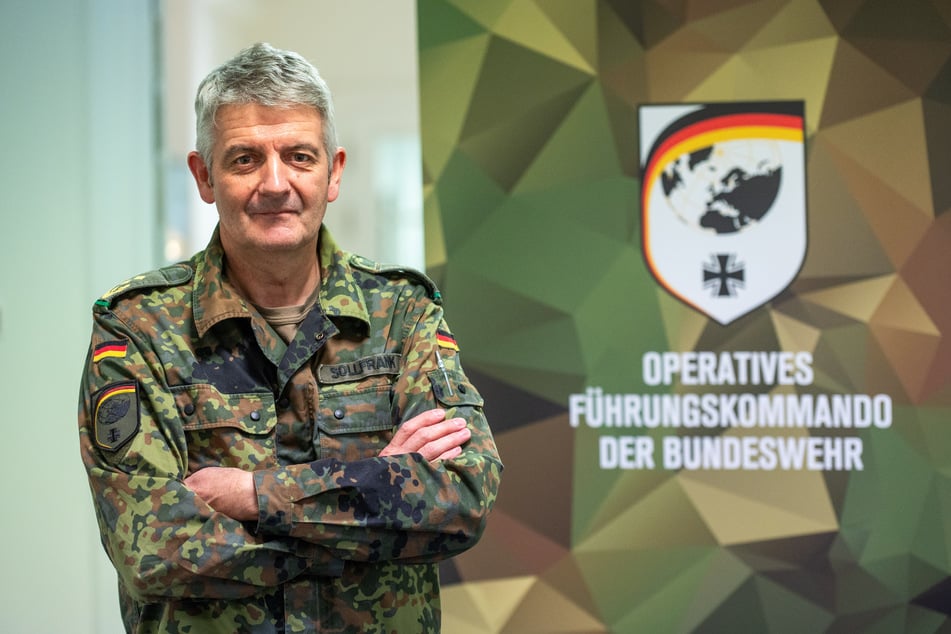 The commander of the new Operative Command Alexander Sollfrank (58).