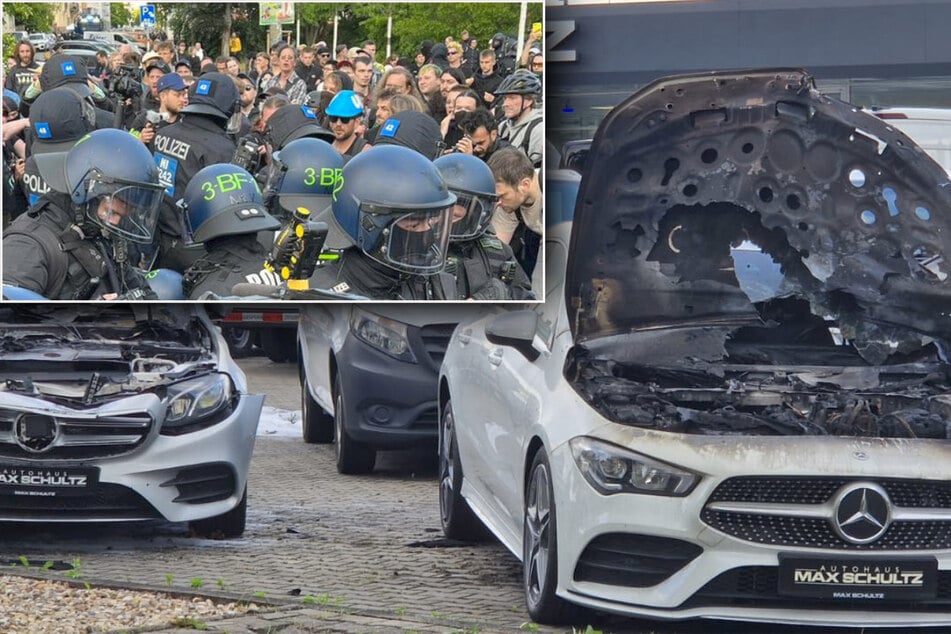 Leipzig: Leipziger Mercedes-Brandstifter schon wieder auf freiem Fuß - trotz Fluchtgefahr!
