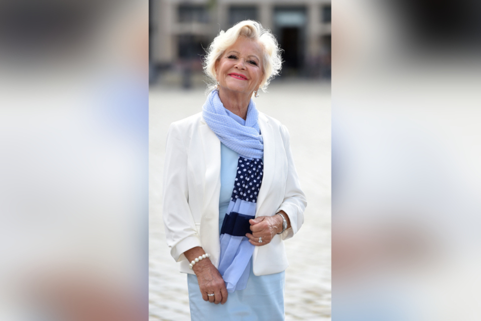 Chansonette Dorit Gäbler (77) ist die Gattin des bösen Zauberers.