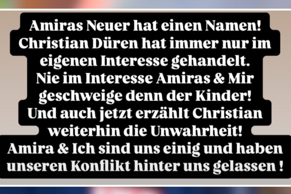 Bei Instagram hat Oli scharf gegen Christian Düren geschossen.