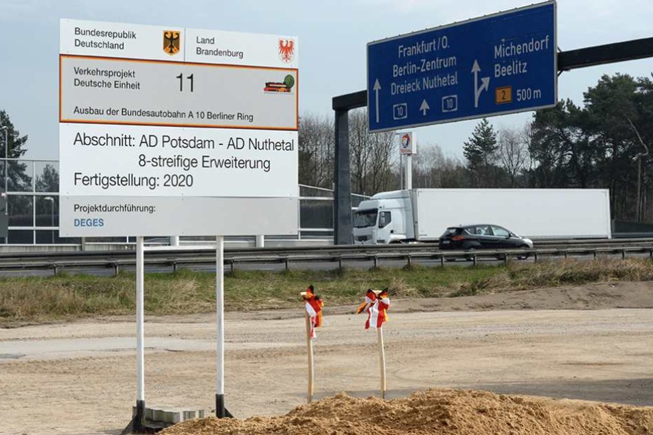 Der südliche Berliner Ring soll mit einem Millionenzuschuss schneller fertig werden, als geplant.