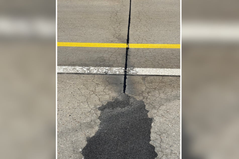 Große Risse auf der A72 werden in der kommenden Woche entfernt.