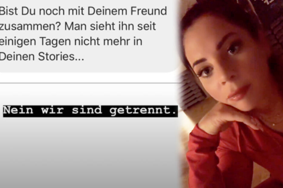 Jenny Frankhauser antwortete ihrem Fan, dass sie und Steffen getrennt seien. (Fotomontage)