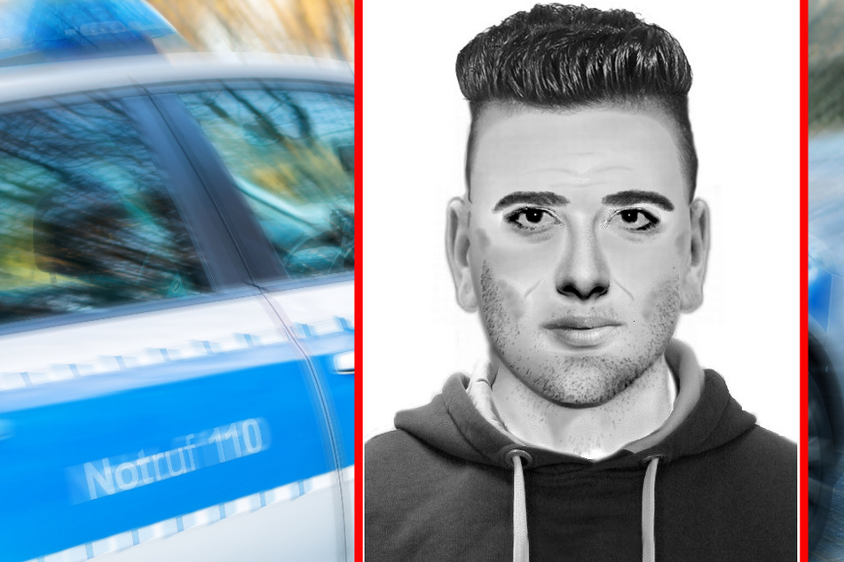 Mit einem Phantombild wird der Unbekannte nun gesucht.