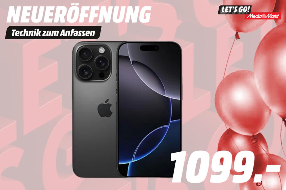 Apple iPhone 16 Pro für 1.099 Euro.