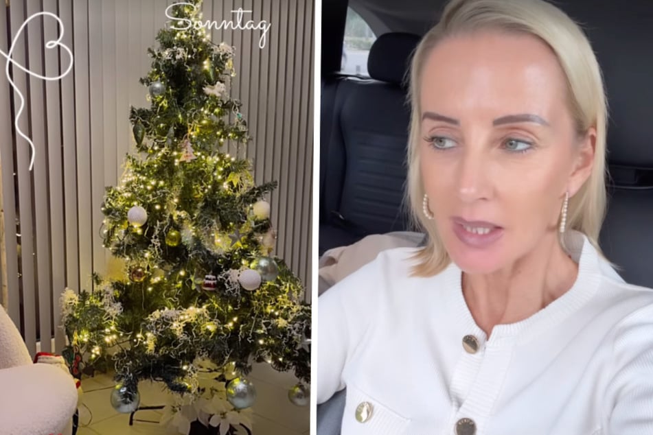 Exakt einen Monat lang kann sich Peggy Jerofke (48) samt Weihnachtsbaum nun auf Heiligabend freuen.