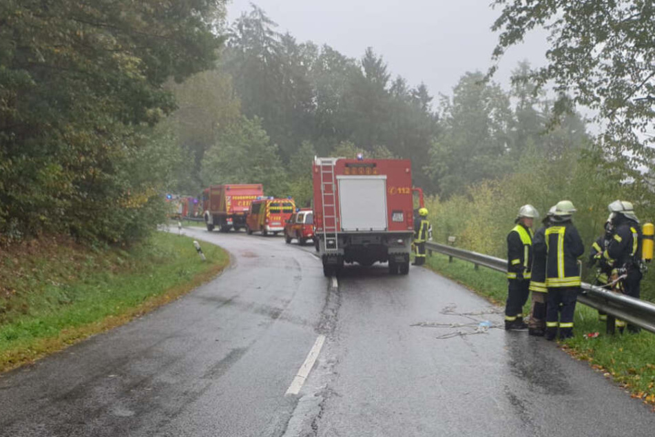 Zahlreiche Einsatzkräfte sind vor Ort.