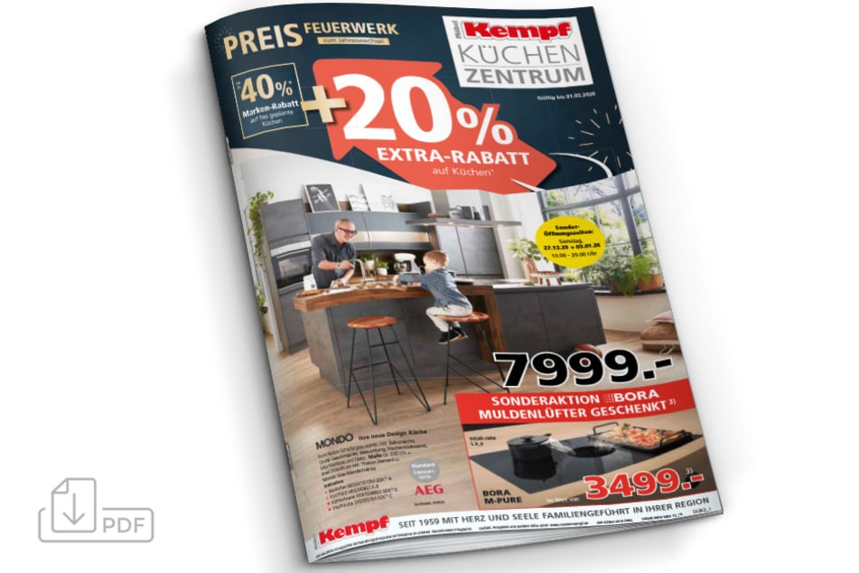 Hier klicken für den Küchen-Prospekt.