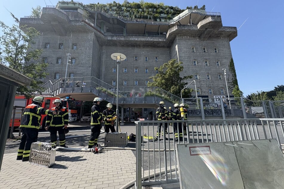 Im Untergeschoss des Grünen Bunkers ist am Freitag ein Generator in Brand geraten.