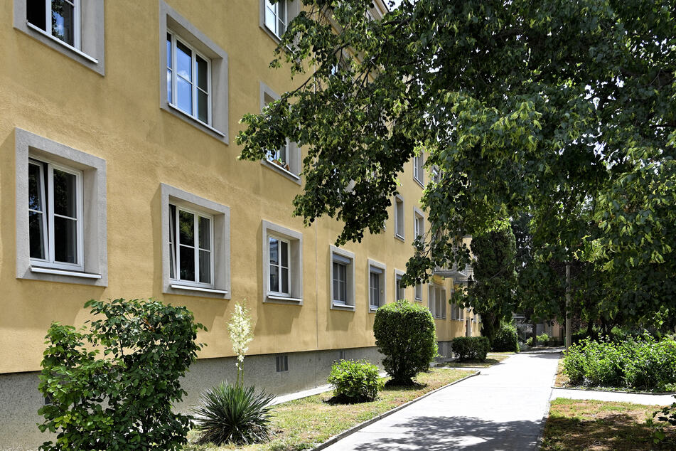 Die Wohnhausanlage, in der die zwei Verdächtigen das 13-jährige Mädchen getötet haben sollen.