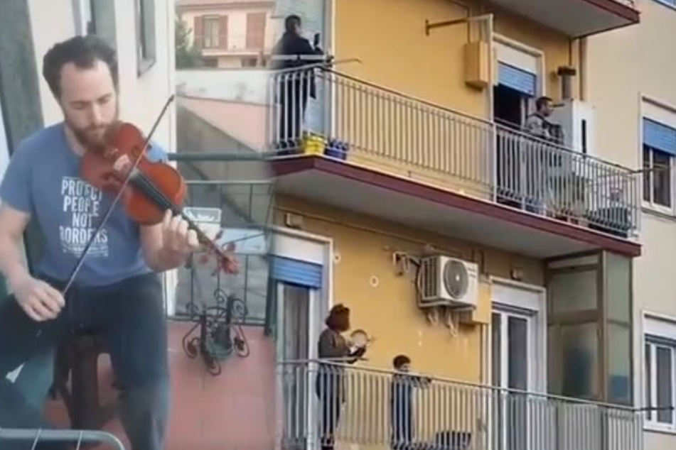 Es wird musiziert was das Zeug hält, gegen die Langeweile.