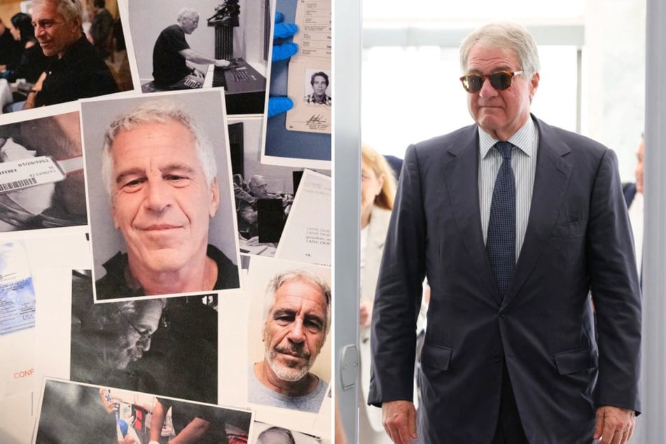 During an interview with Congress on Friday, Leon Black (r.) claimed he was unaware of Jeffrey Epstein's crimes despite them being friends for over two decades.