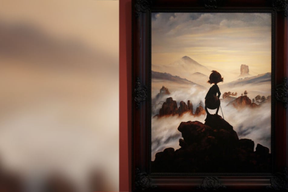 "Der (Enten)Wanderer über dem Nebelmeer" ist eines der 140 Kunstwerke, die bis Ende April 2020 im Vogtlandmuseum zu sehen sind.
